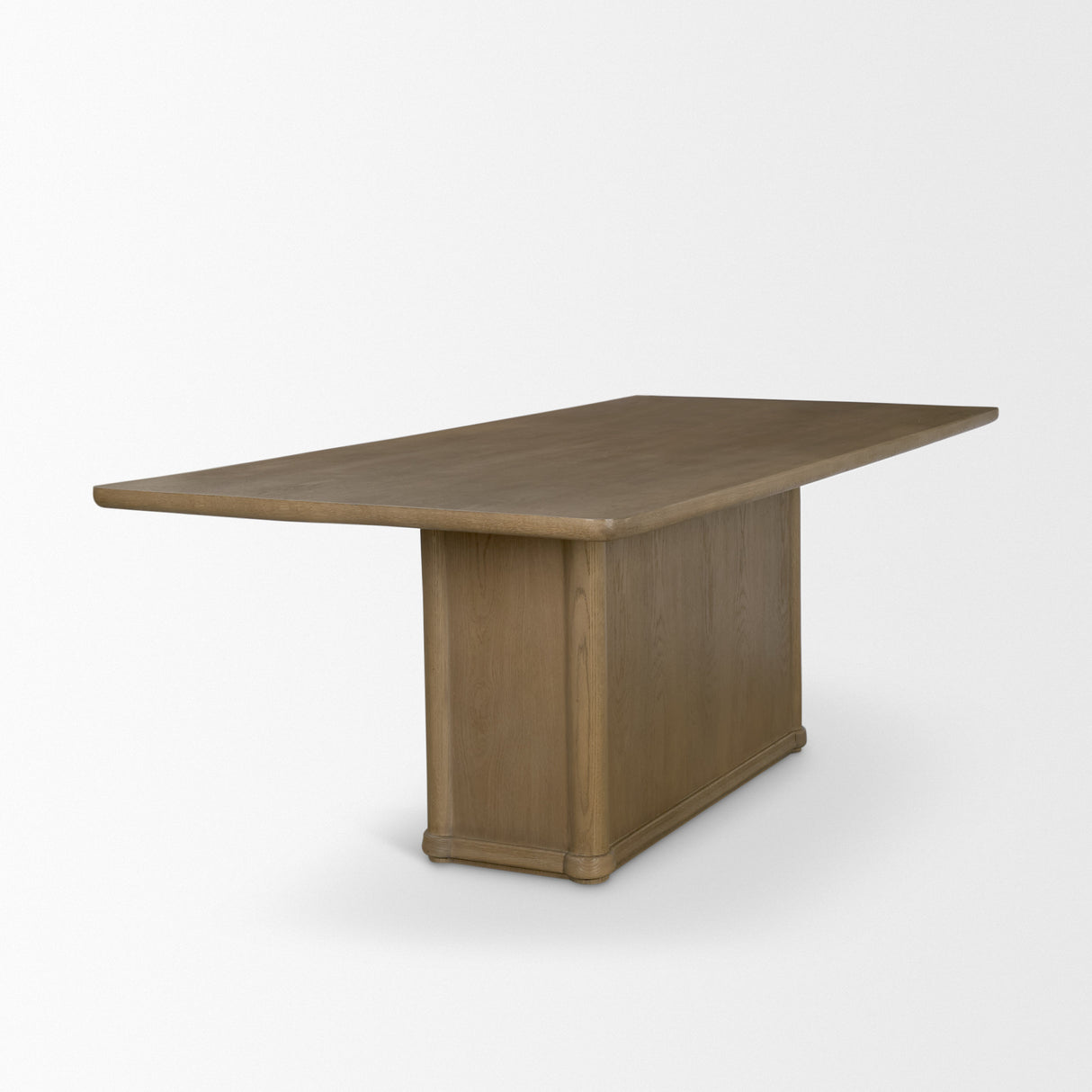 Alden 84" Rectangular Medium Brown Wood Dining Table from Mercana - Luna Furniture
