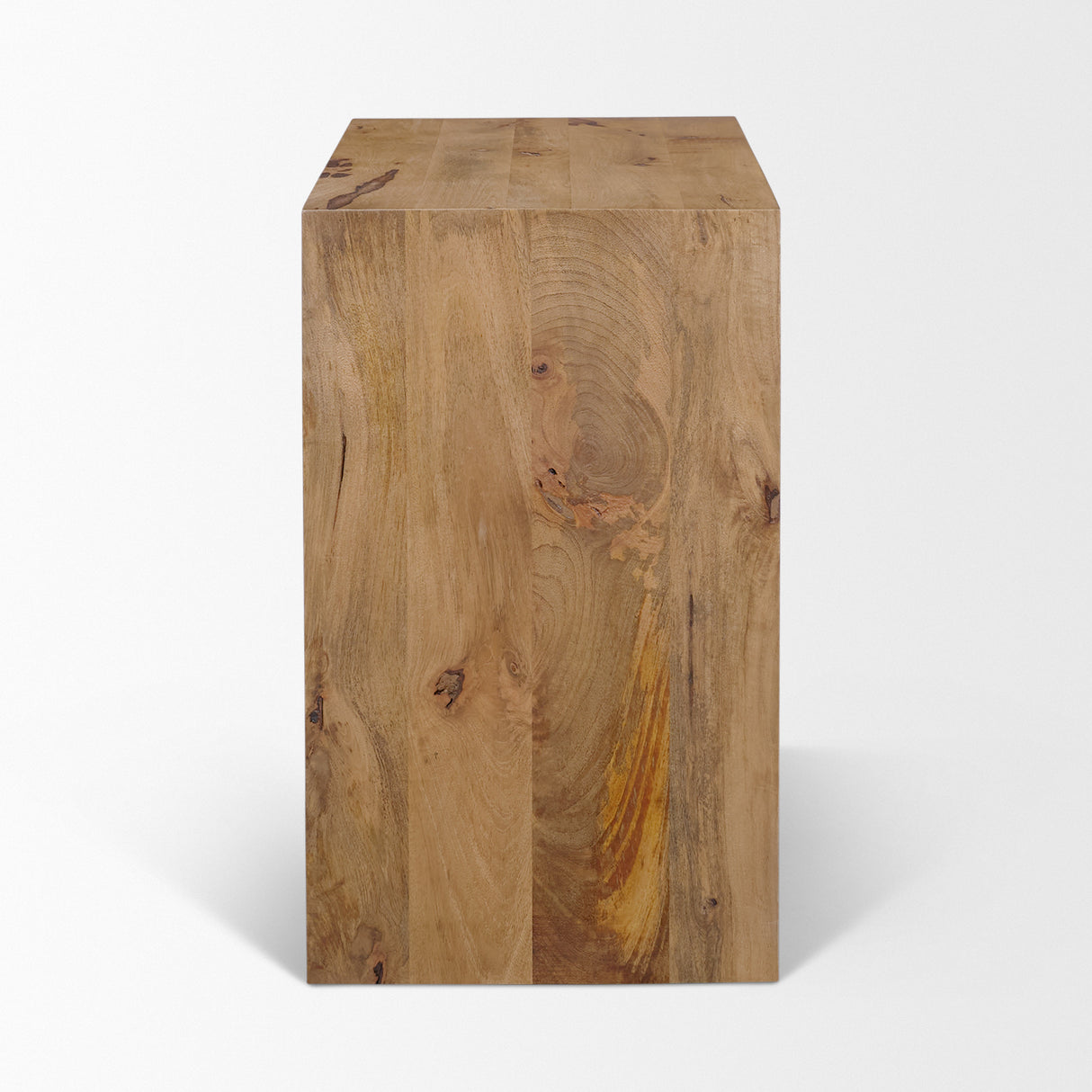 Notts Brown Wood 2-Door Accent Cabinet from Mercana - Luna Furniture