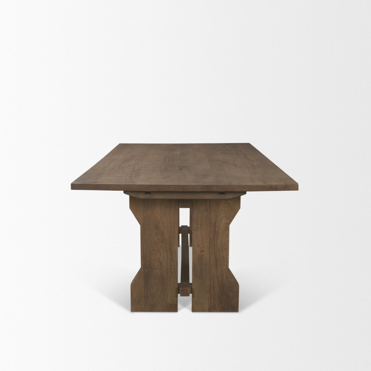 Rooke 84" Solid Wood Extendable Rectangular Dining Table from Mercana - Luna Furniture