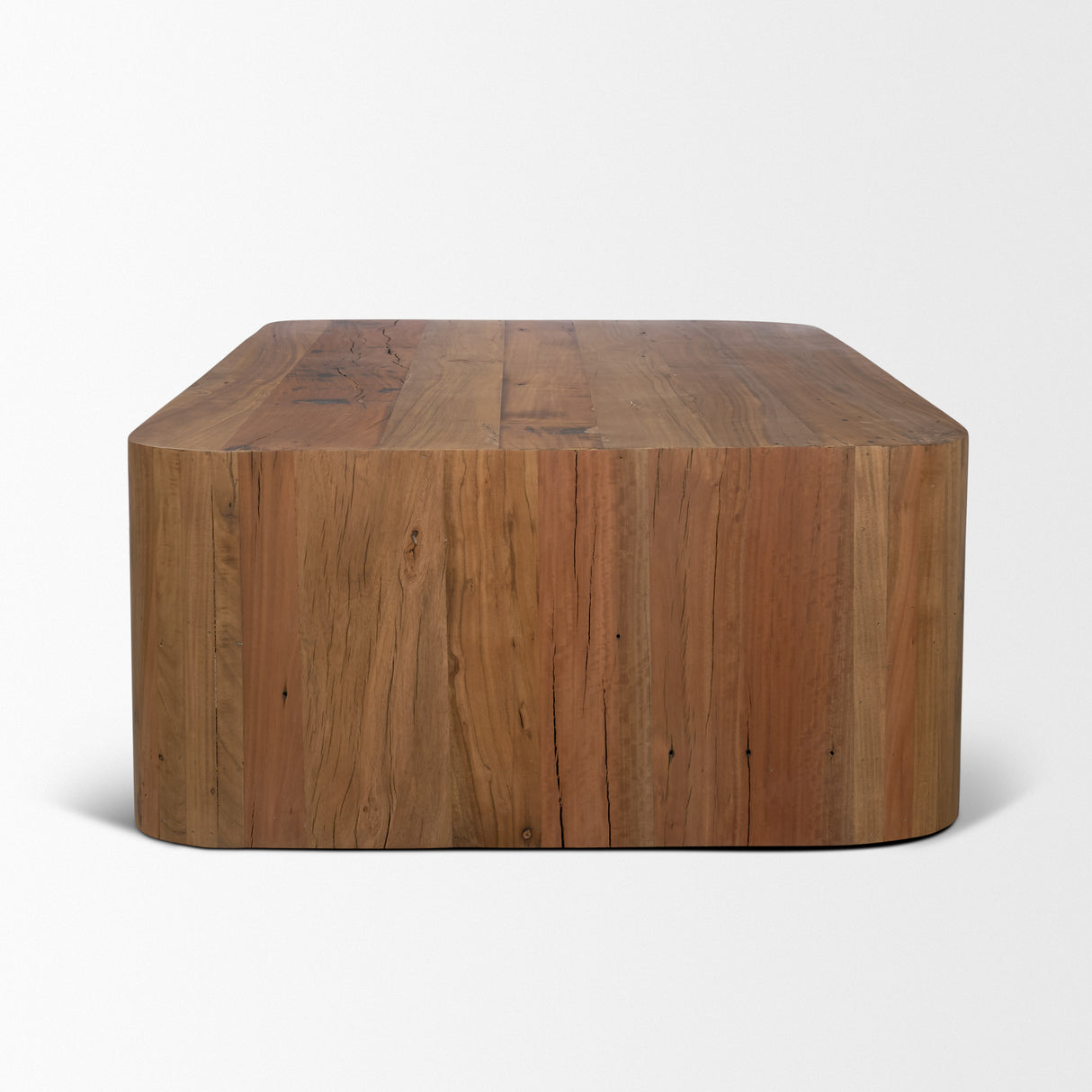 Dunmore Solid Wood Rectangular Open Shelf Coffee Table from Mercana - Luna Furniture