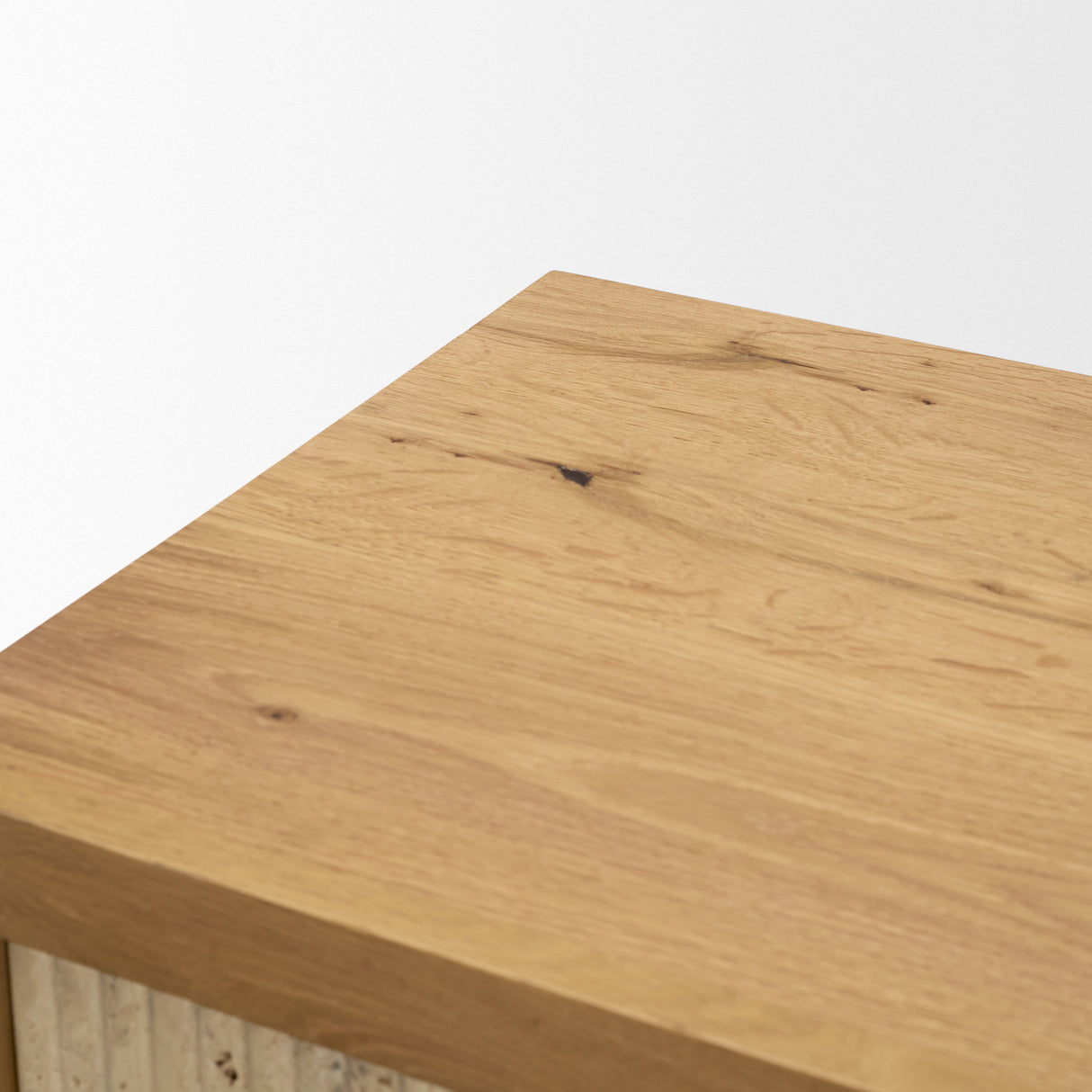 Travona Oak Wood w/ Travertine 6 Drawer Dresser from Mercana - Luna Furniture