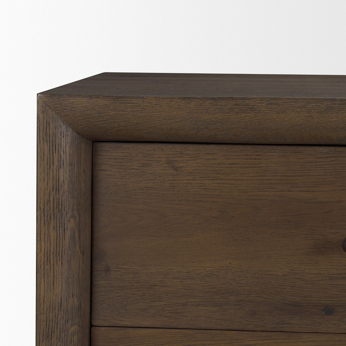 Belford 6-Drawer Dark Brown Oak Wood Dresser from Mercana - Luna Furniture