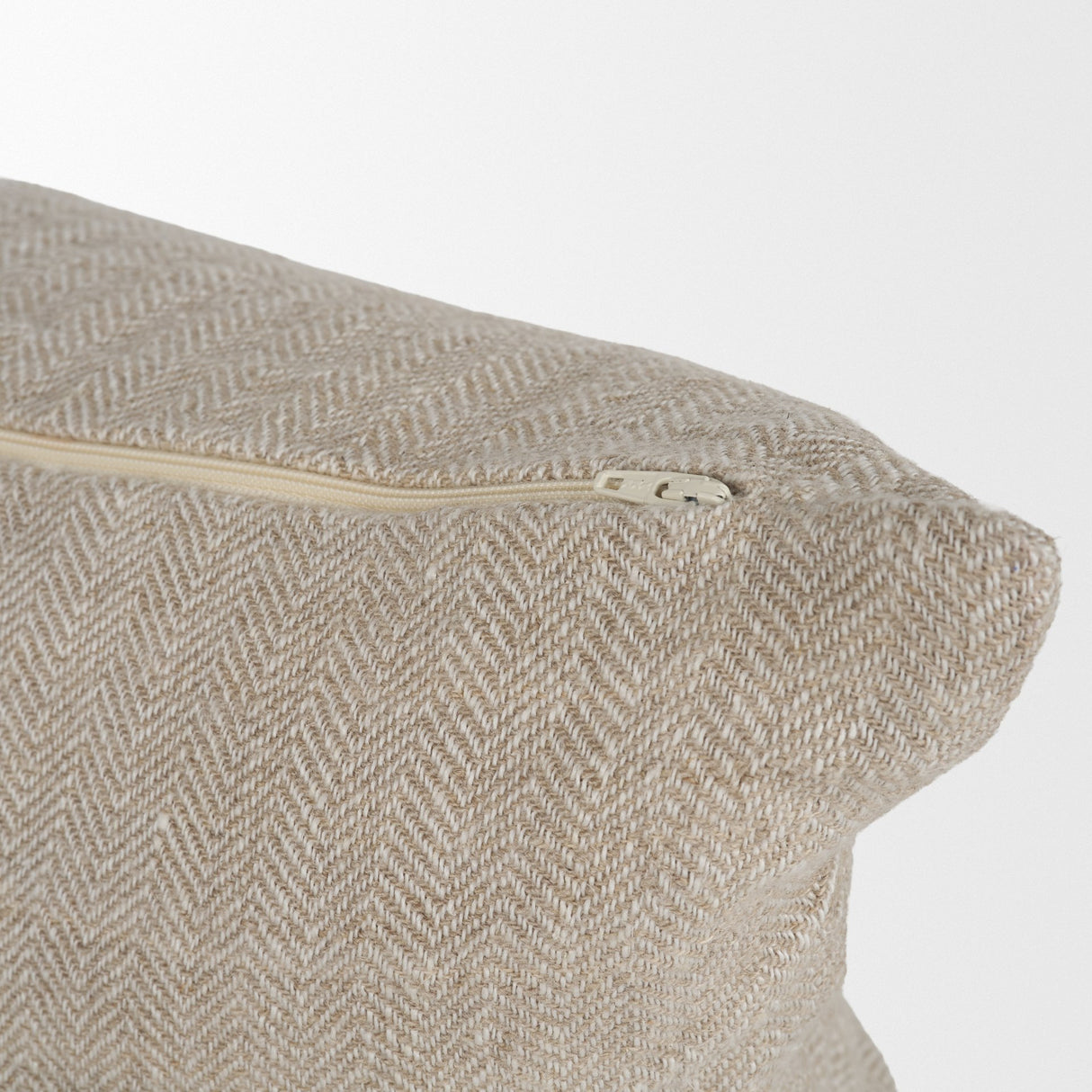 Hunter 14x26 Lumbar Oatmeal w/ Green Stripe Decorative Pillow Cover from Mercana - Luna Furniture