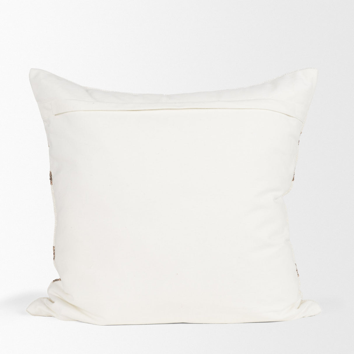 Maryn 22x22 Square Cream w/ Brown Stripes Decorative Pillow Cover from Mercana - Luna Furniture