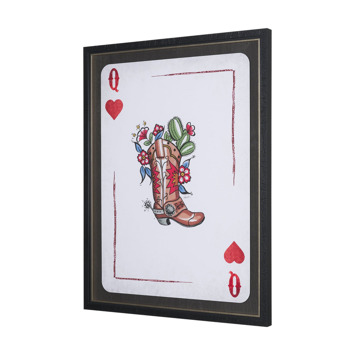 Wild West II by Mercana Studio Hand-Embellished Framed Artwork Matted under Glass from Mercana - Luna Furniture