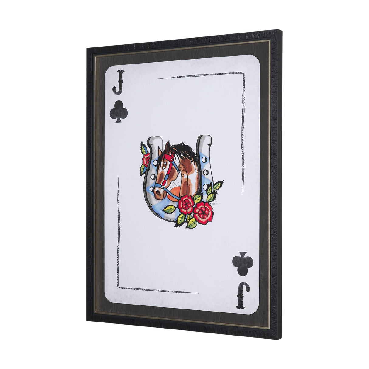 Wild West III by Mercana Studio Hand-Embellished Framed Artwork Matted under Glass from Mercana - Luna Furniture