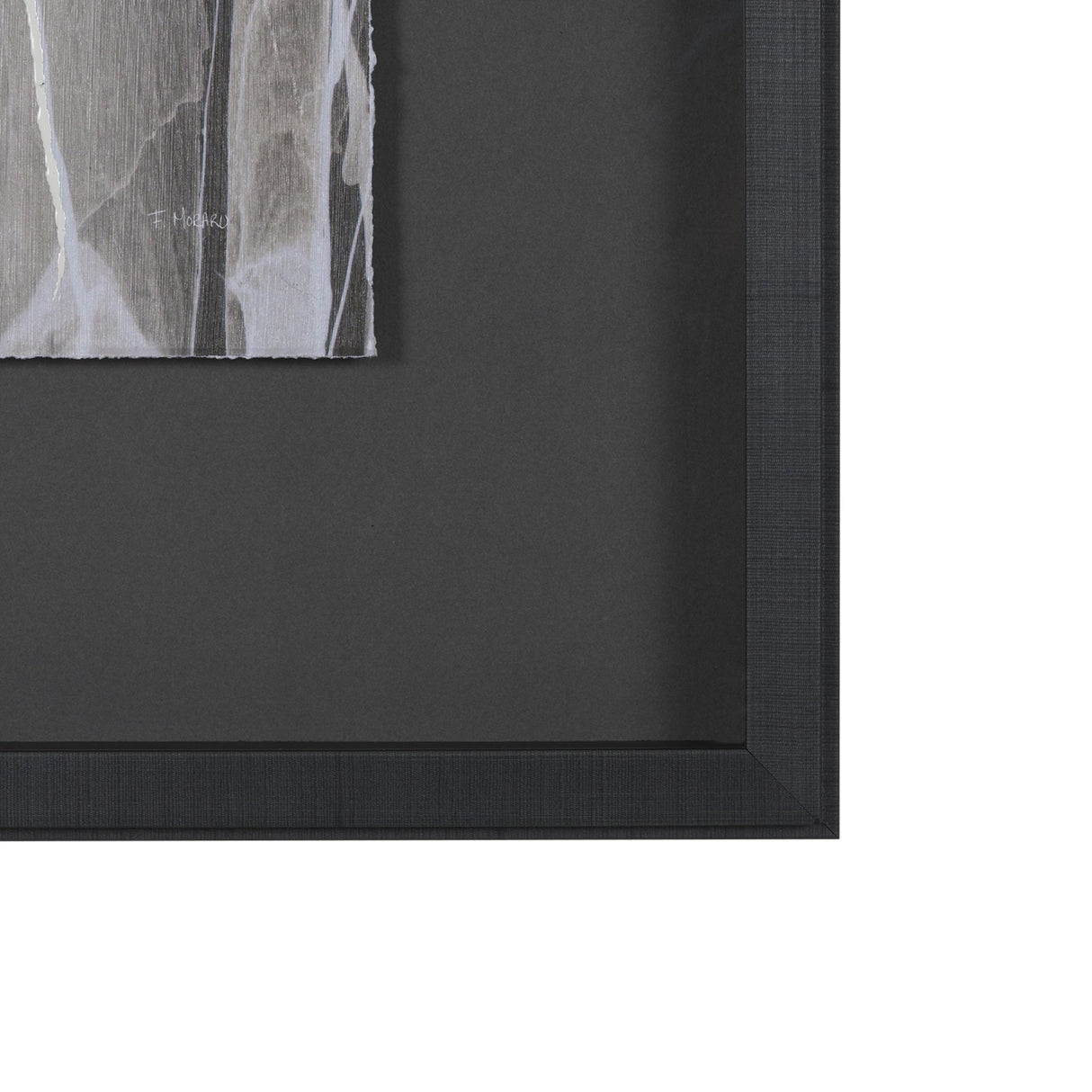 Stratum II by Natalia Boychenko-Tariq Hand-Embellished Textured Framed Artwork Matted under Glass from Mercana - Luna Furniture