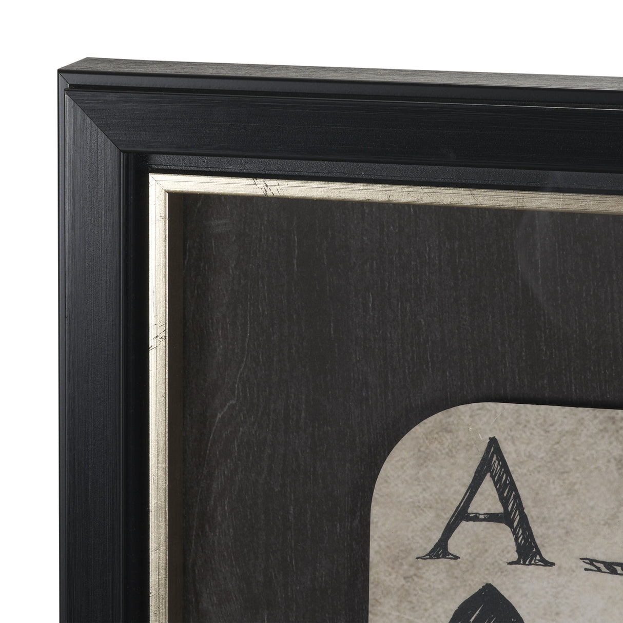 Aces Wild IV by Mercana Studio Textured Framed Artwork Matted under Glass from Mercana - Luna Furniture