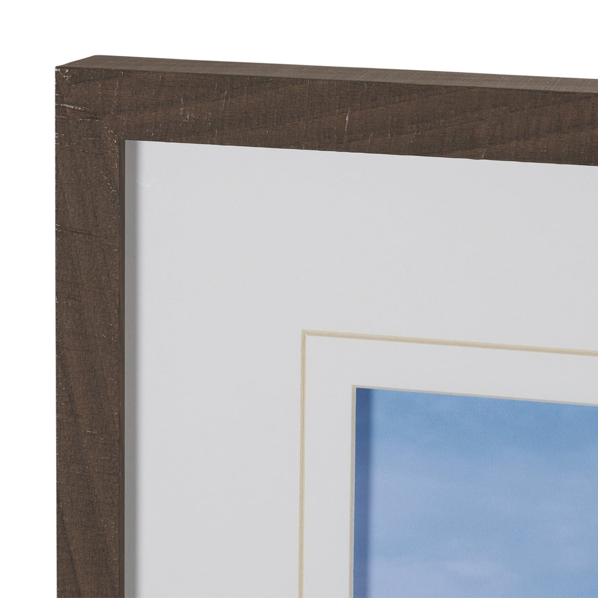 Breezy Blue Escape by Lotte Gronkjaer FramedPhoto Print Matted under Glass from Mercana - Luna Furniture