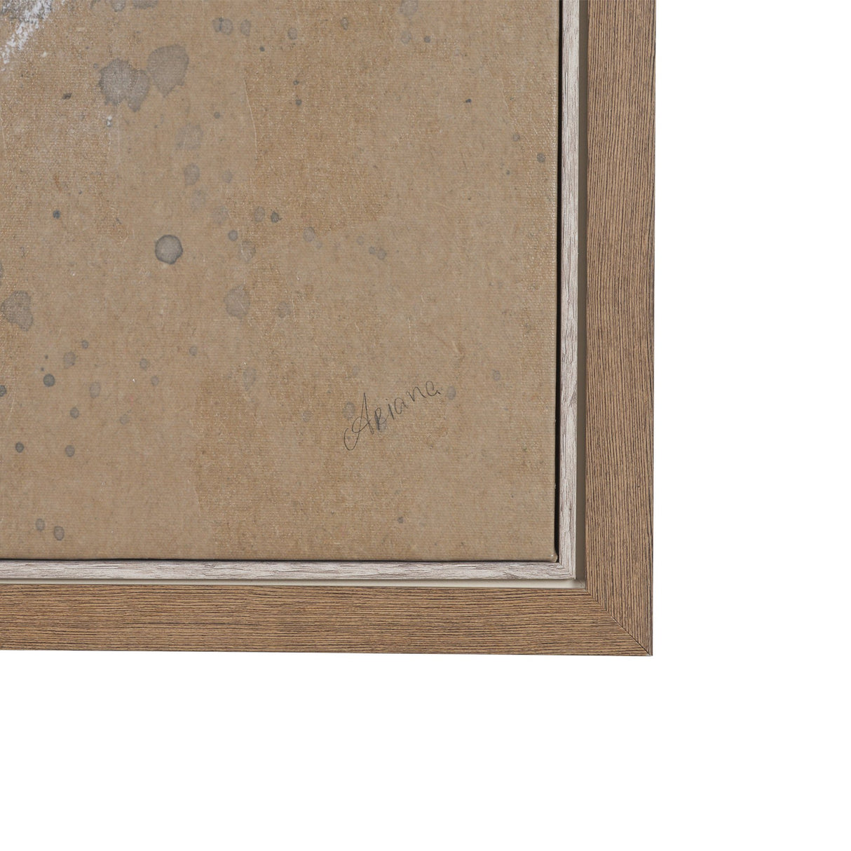 White Wisteria II by Mercana Studio Hand-Embellished Textured Framed Canvas Artwork from Mercana - Luna Furniture