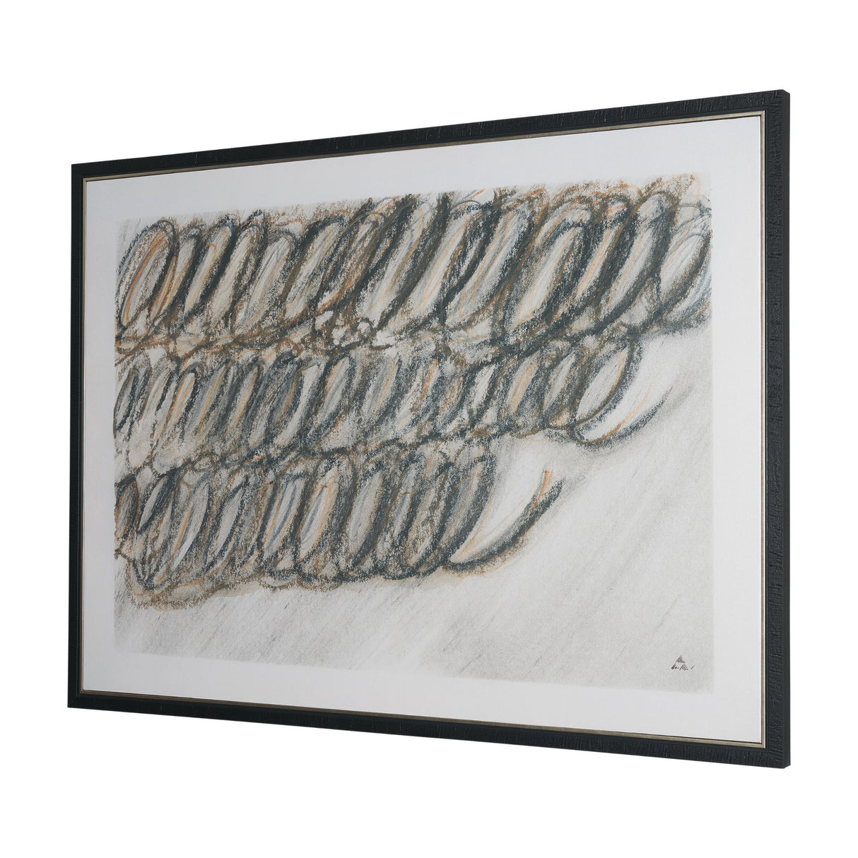 Helical by Mercana Studio Hand-Embellished Textured Framed Canvas Artwork from Mercana - Luna Furniture
