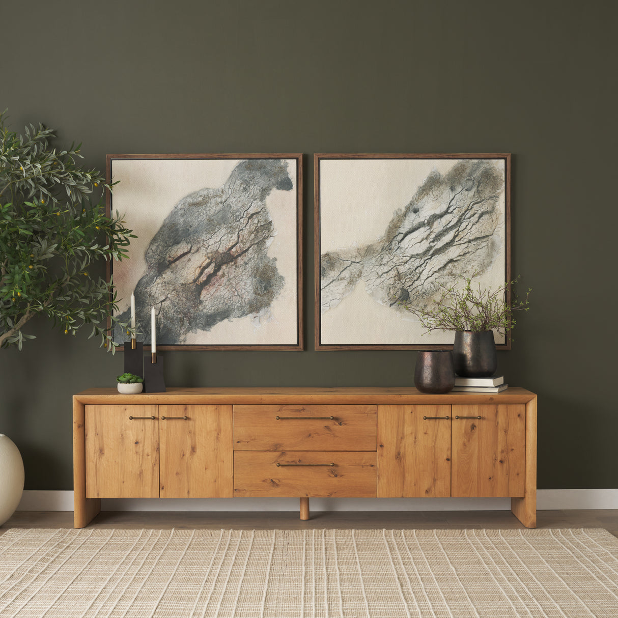 Emanation by Ira Havuka Hand-Embellished Textured Framed Canvas Artwork from Mercana - Luna Furniture