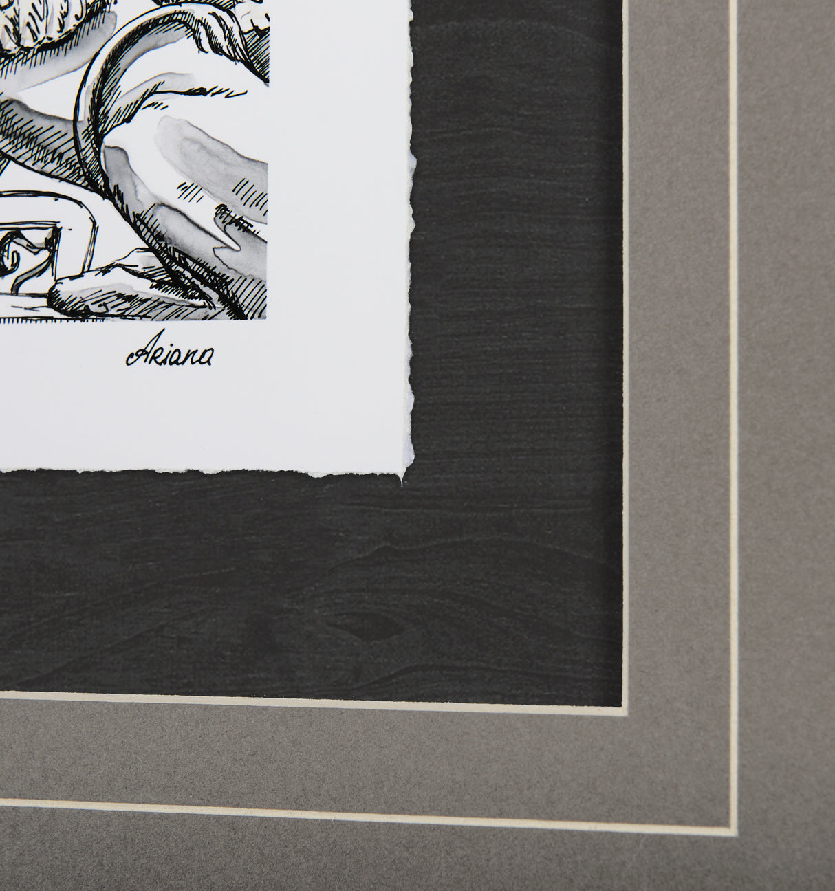 Travel memories III by Natalia a Framed Art Print Matted under Glass from Mercana - Luna Furniture