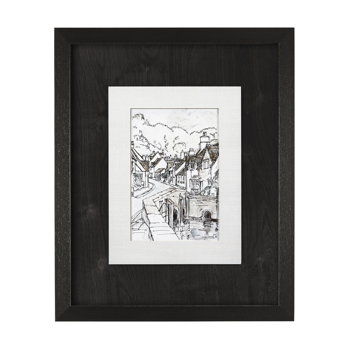 Travel memories VI by Natalia a Framed Art Print Matted under Glass from Mercana - Luna Furniture
