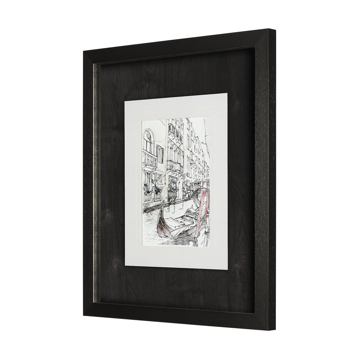 Travel memories VII by Natalia a Framed Art Print Matted under Glass from Mercana - Luna Furniture
