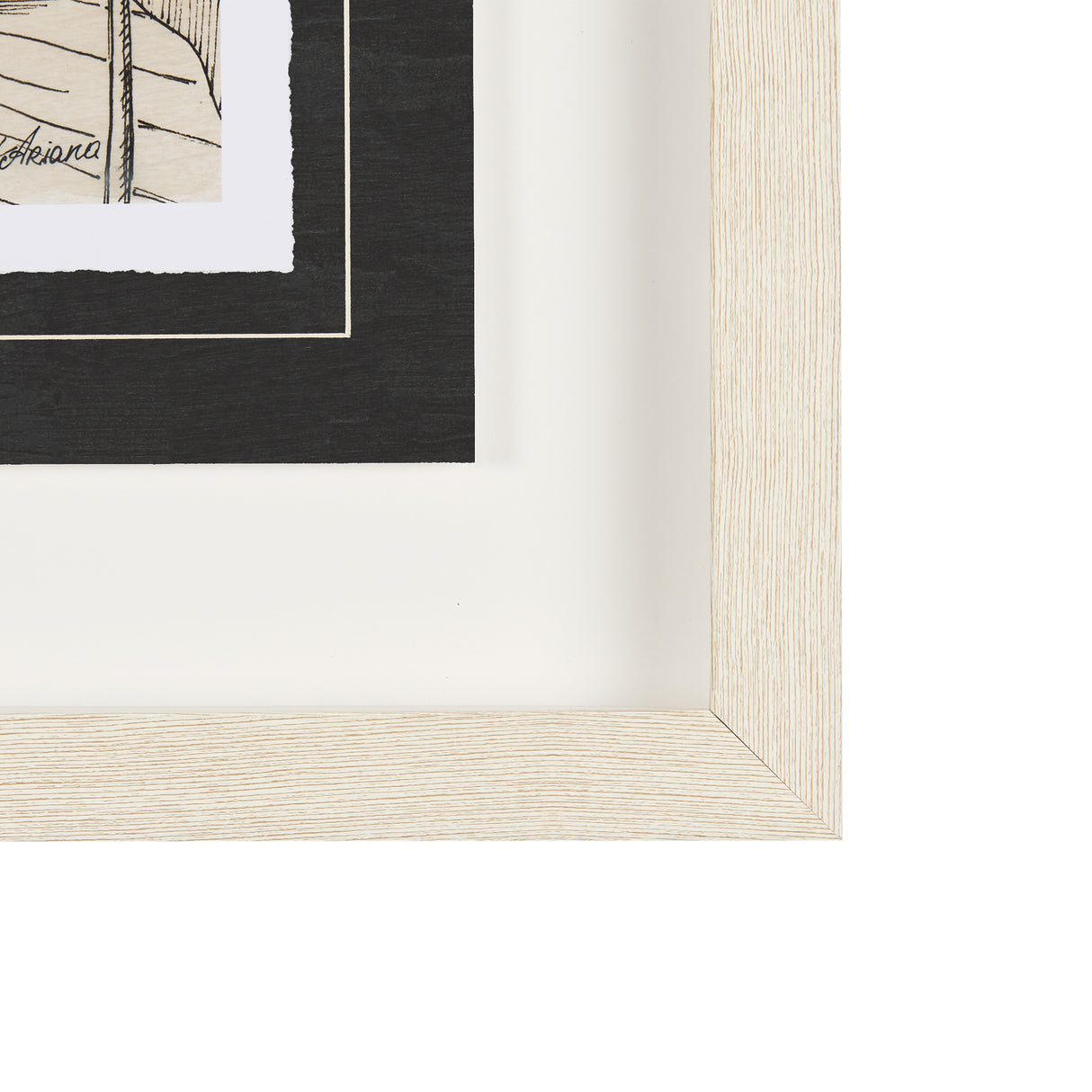 Fireside III by Mercana Studio a Hand Embellished Textured Framed Art Print Matted under Glass from Mercana - Luna Furniture