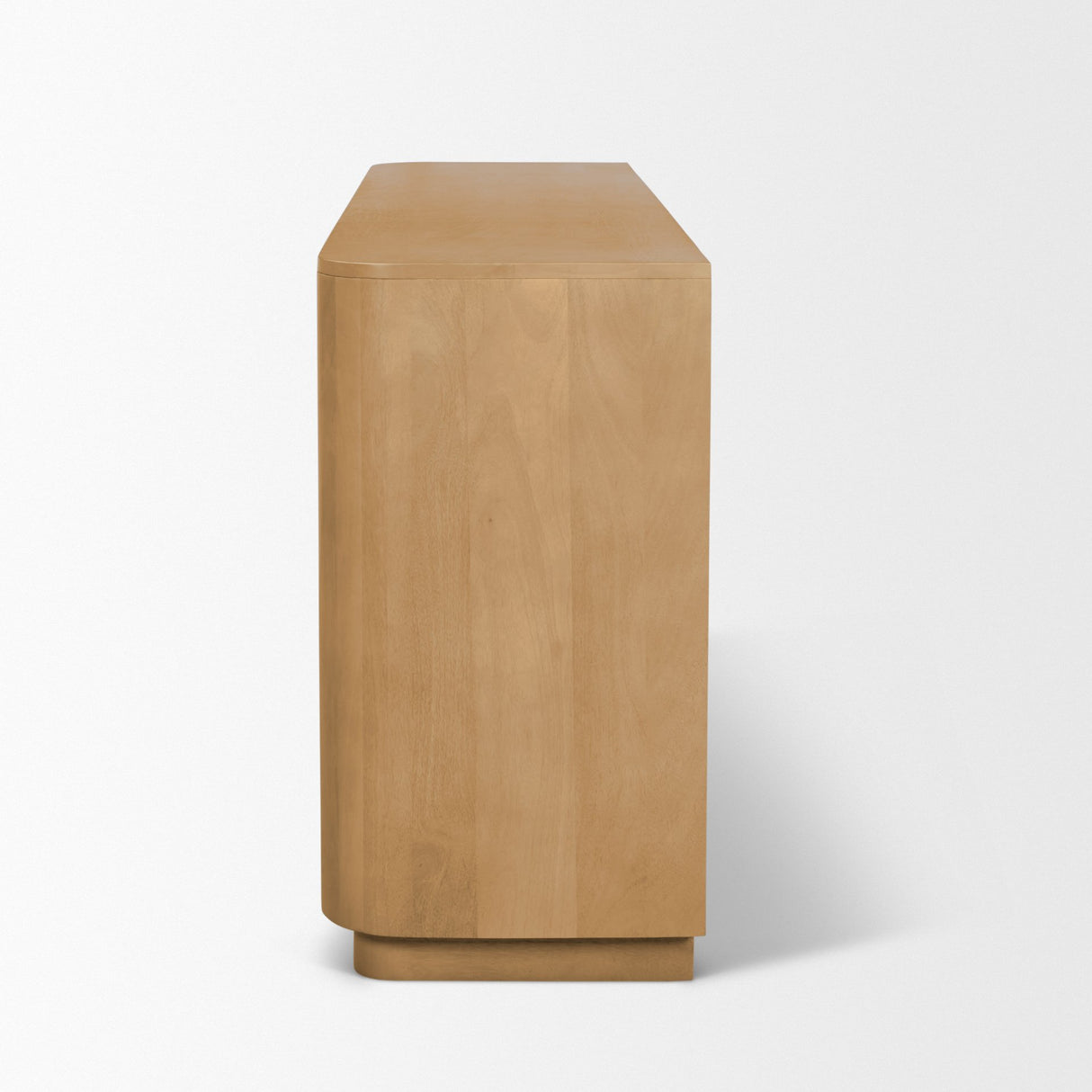 Serrin Solid Wood w/ Travertine 4 Door Closed Sideboard from Mercana - Luna Furniture