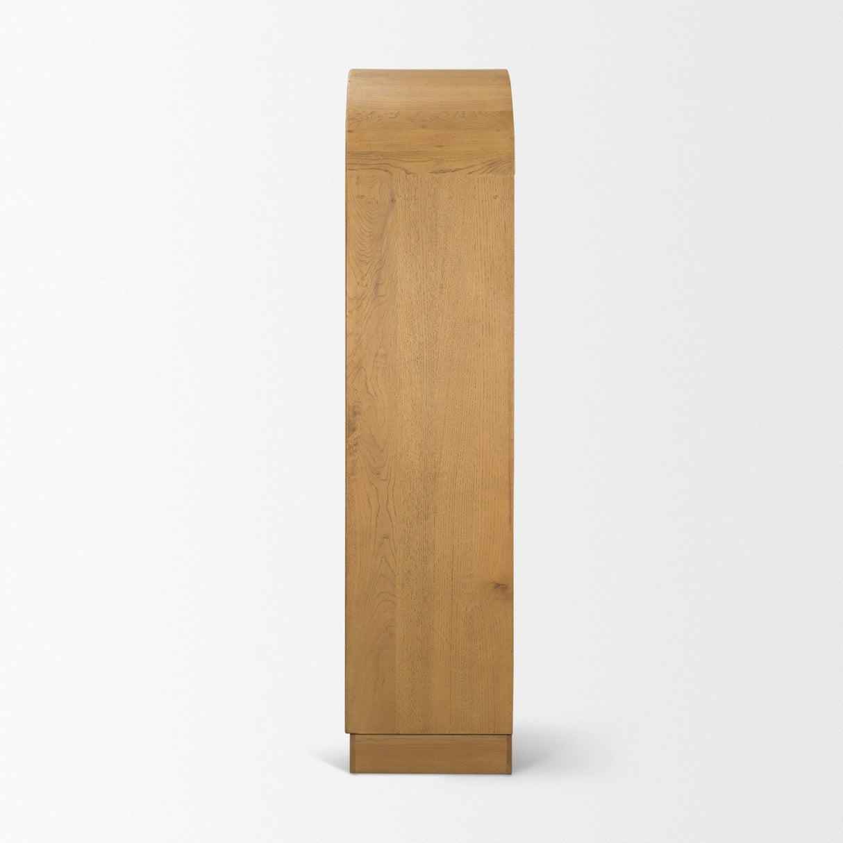Hawthorne Solid Oak Wood w/ Glass Curio Cabinet from Mercana - Luna Furniture