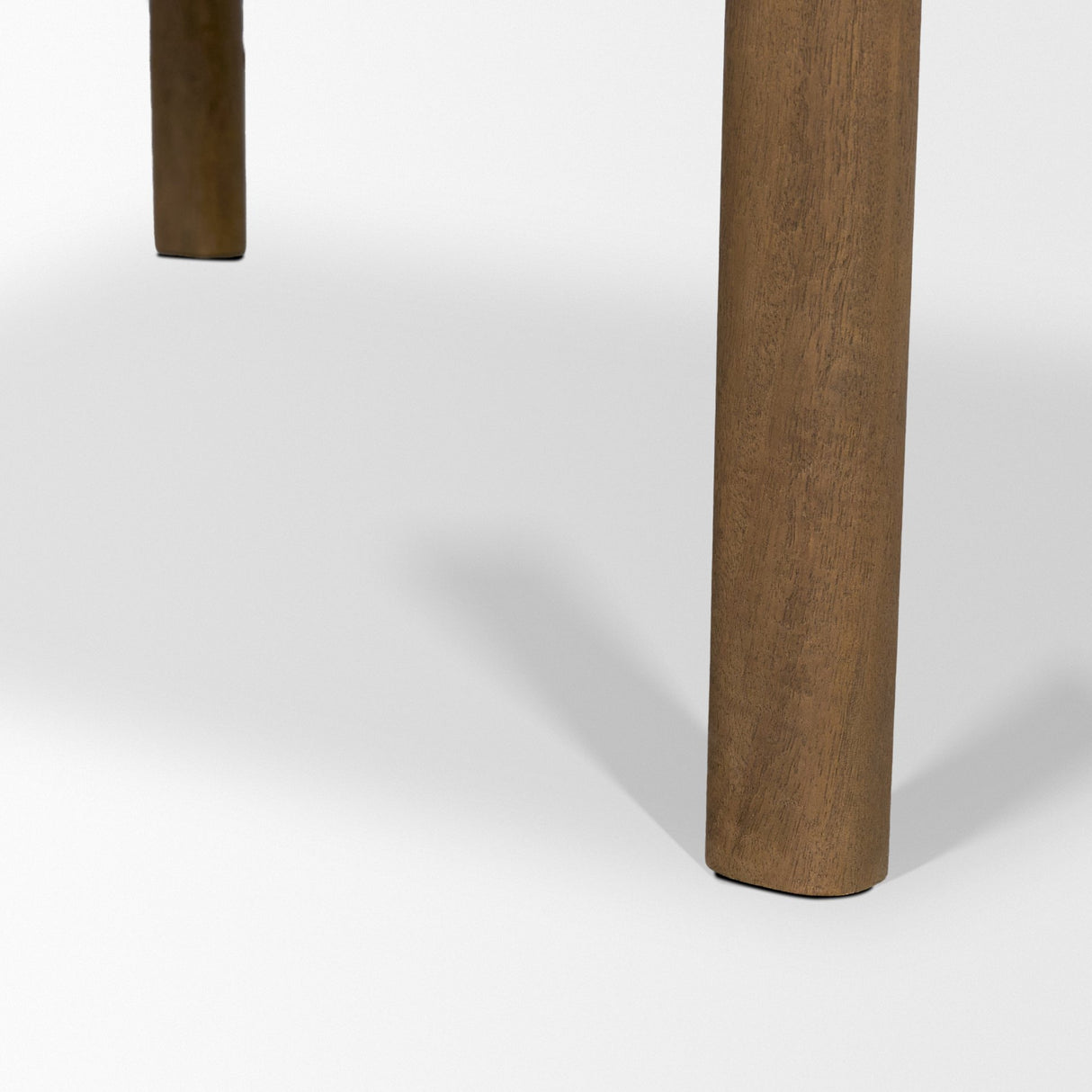 Riven Oak Wood Square Side Table from Mercana - Luna Furniture