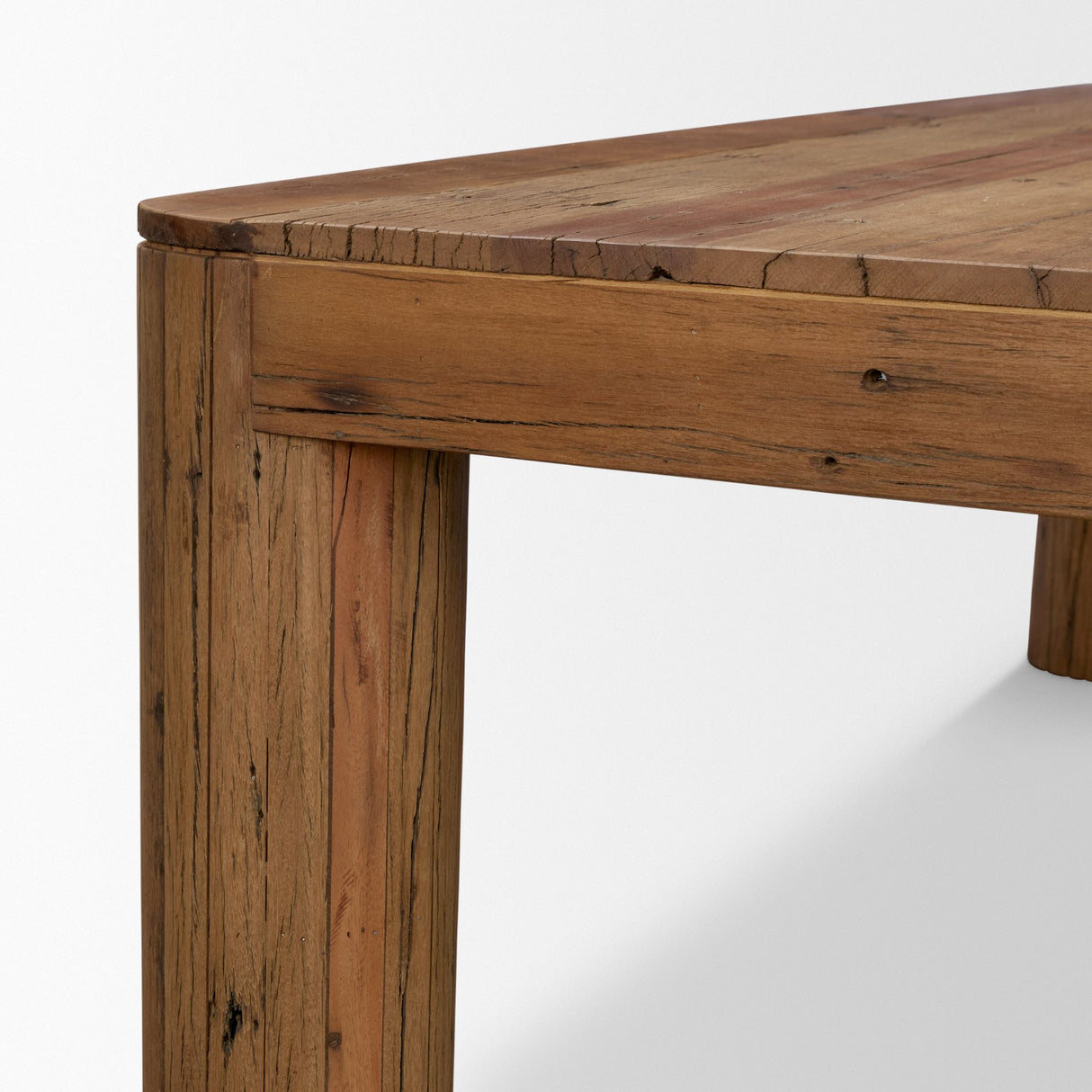 Hewitt 94" Rectangular Smooth Reclaimed Wood Dining Table from Mercana - Luna Furniture