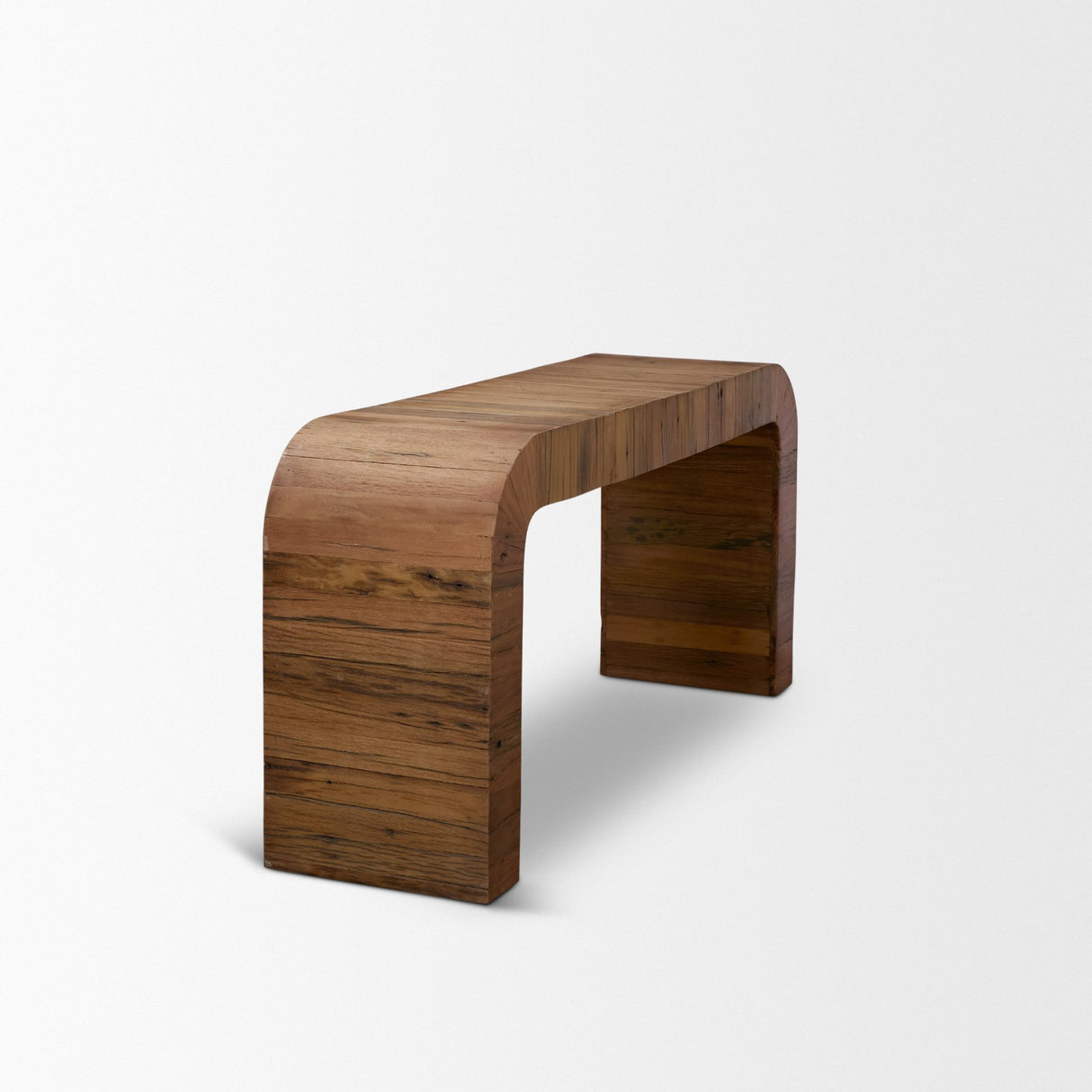 Denton Medium Brown Relcaimed Wood Console Table from Mercana - Luna Furniture