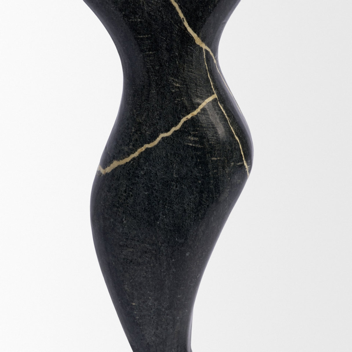 Contour Black Marble Silhouette Decorative Object from Mercana - Luna Furniture