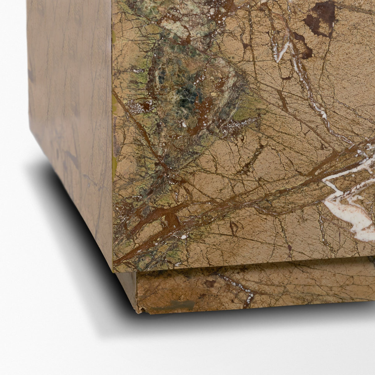 Matteo Solid Rainforest Rust Marble Rectangular Coffee Table from Mercana - Luna Furniture