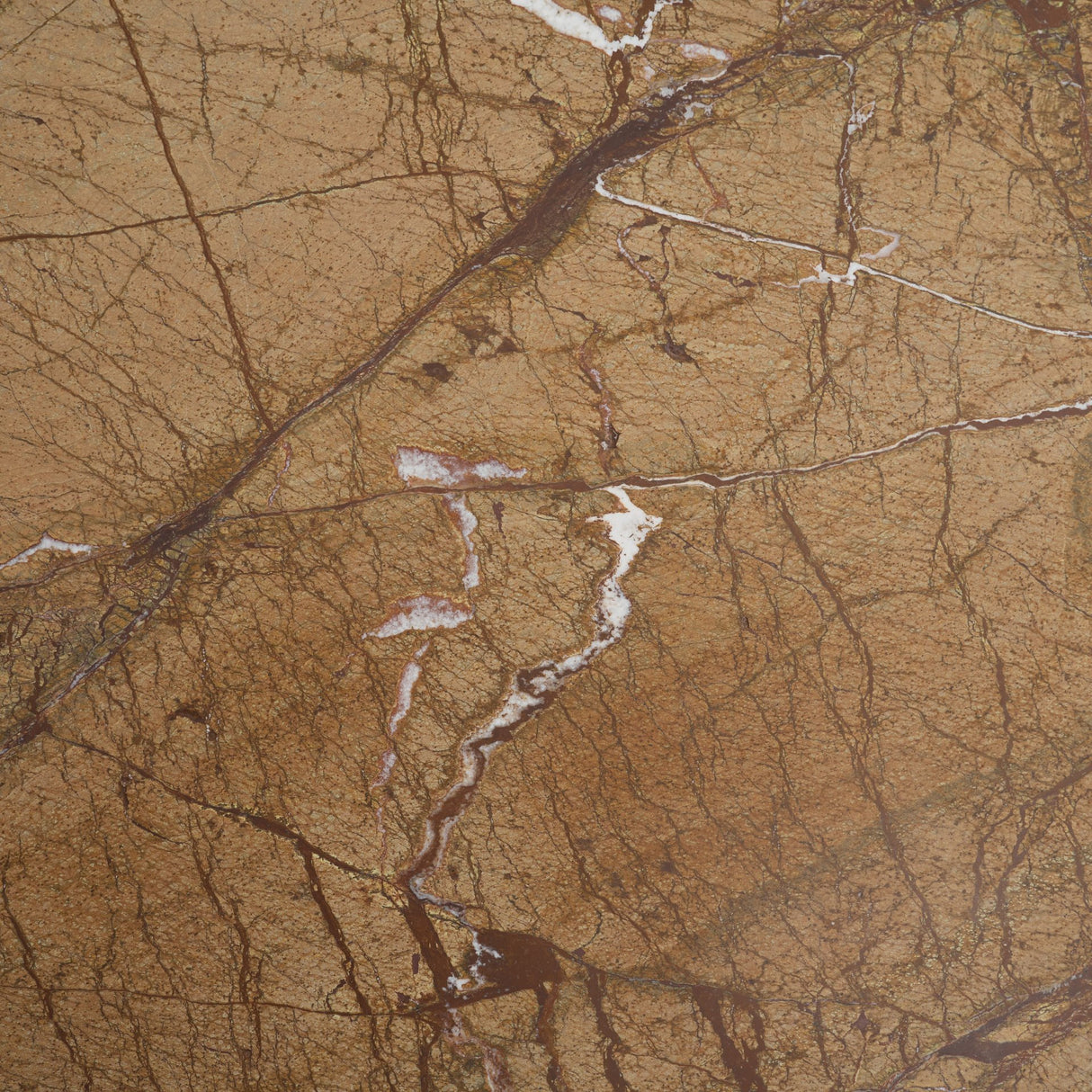 Matteo Solid Rainforest Rust Marble Rectangular Coffee Table from Mercana - Luna Furniture