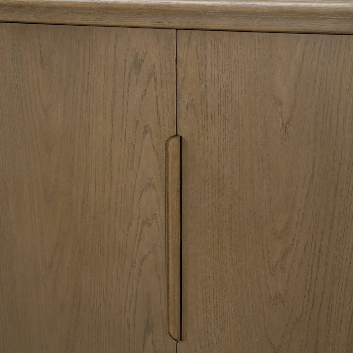 Alden Medium Brown Wood 4-Door Closed Sideboard from Mercana - Luna Furniture