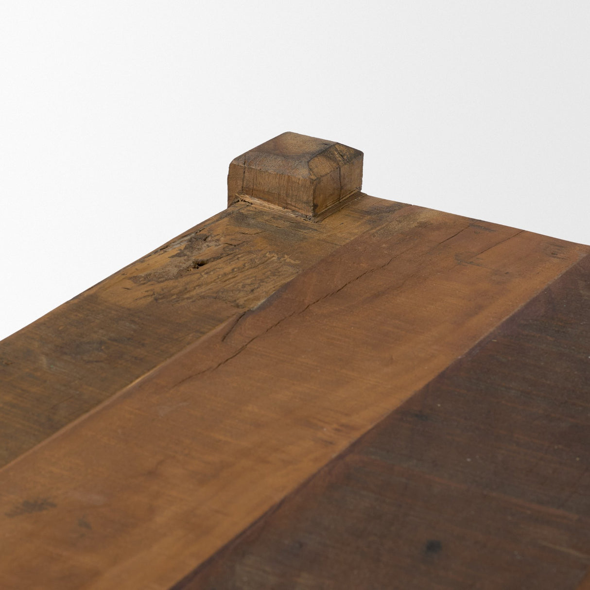Ashwick Dark Brown Reclaimed Wood Bench from Mercana - Luna Furniture
