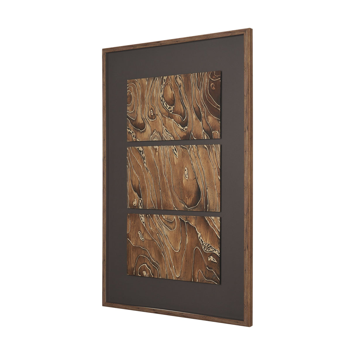 Forest Topography by Mercana Studio Handmade Original Framed Artwork Matted under Glass from Mercana - Luna Furniture