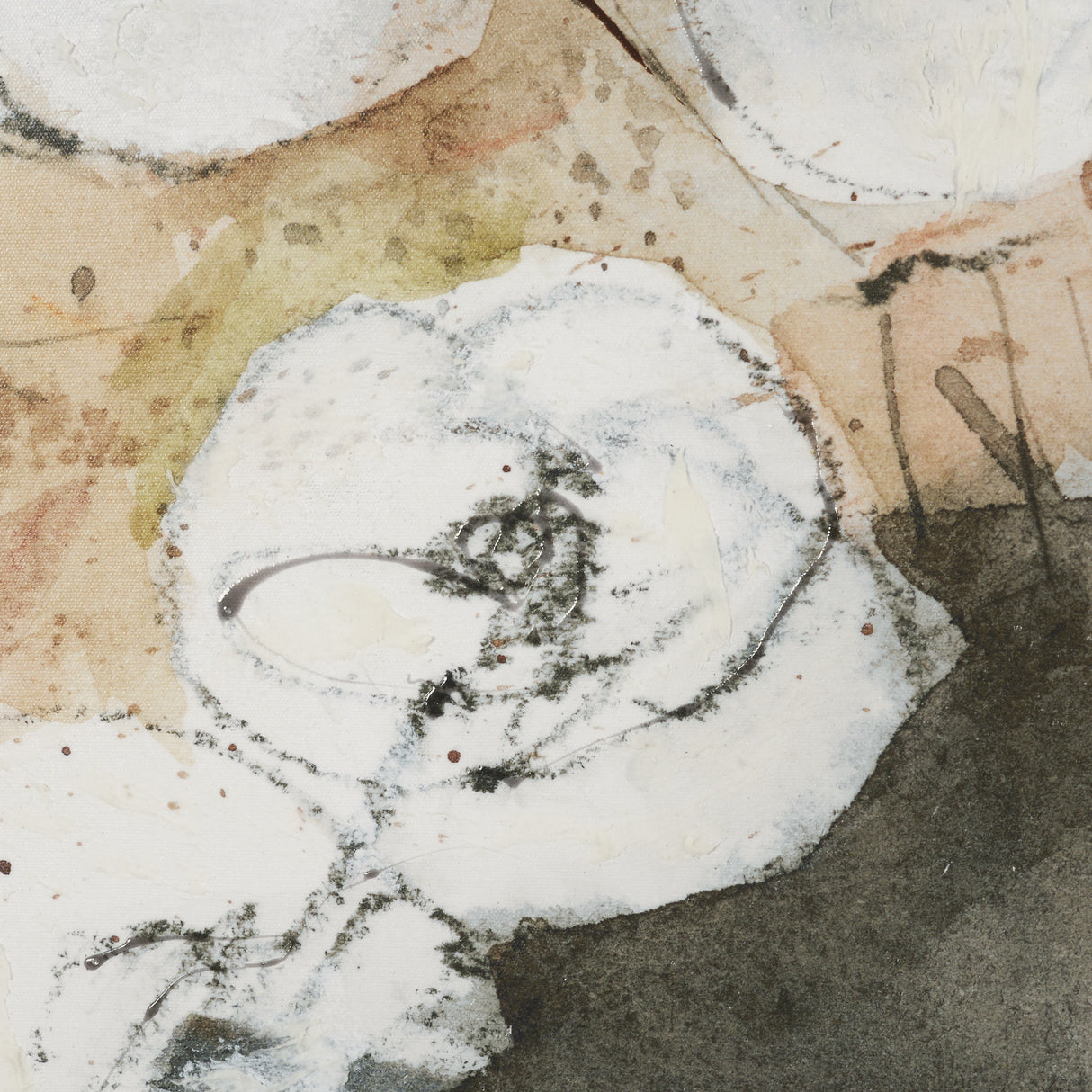 Butterfly Blossoms by Mercana Studio Hand-Embellished Textured Framed Canvas Artwork from Mercana - Luna Furniture