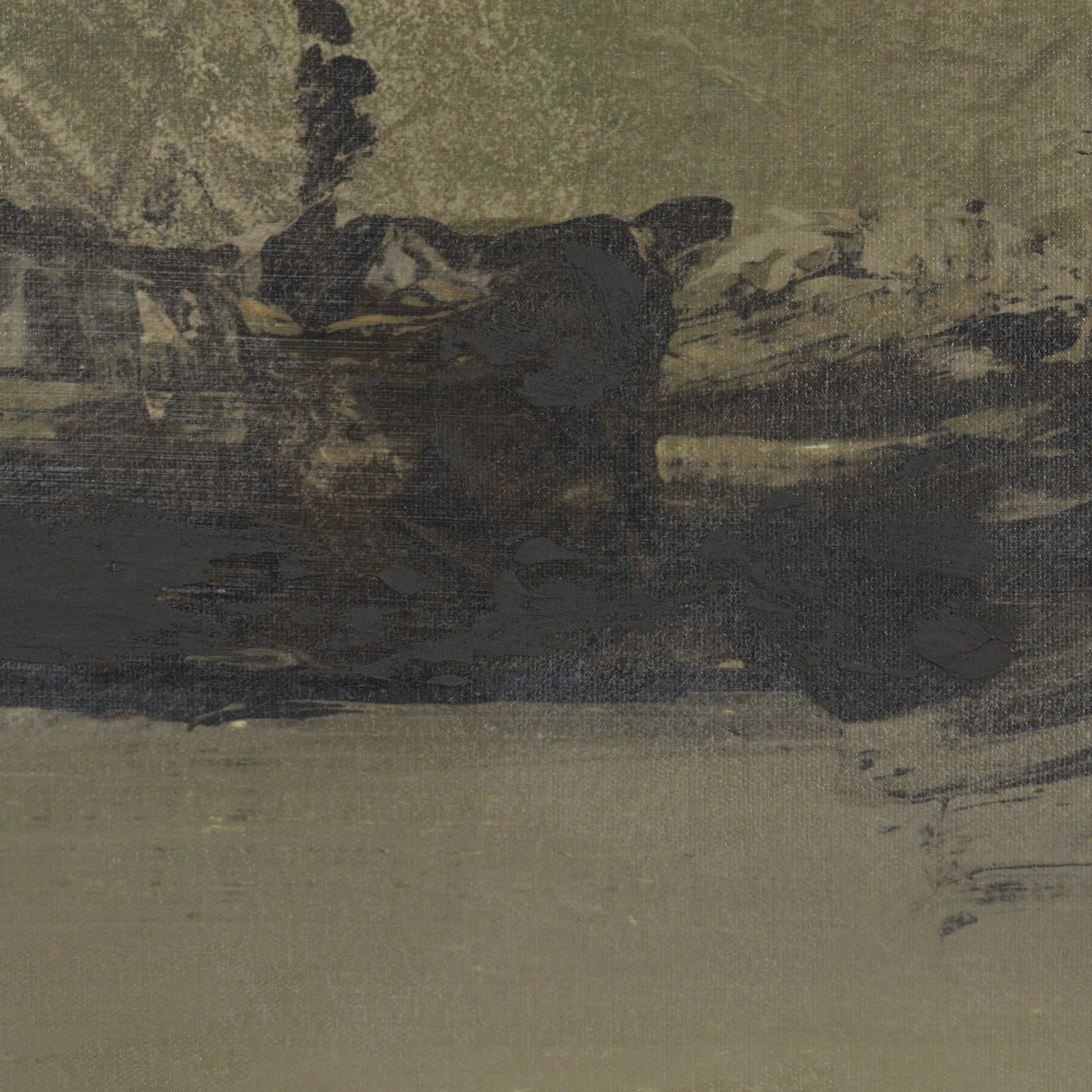 Quiet Presence I by Mercana Studio Hand-Embellished Textured Framed Canvas Artwork from Mercana - Luna Furniture