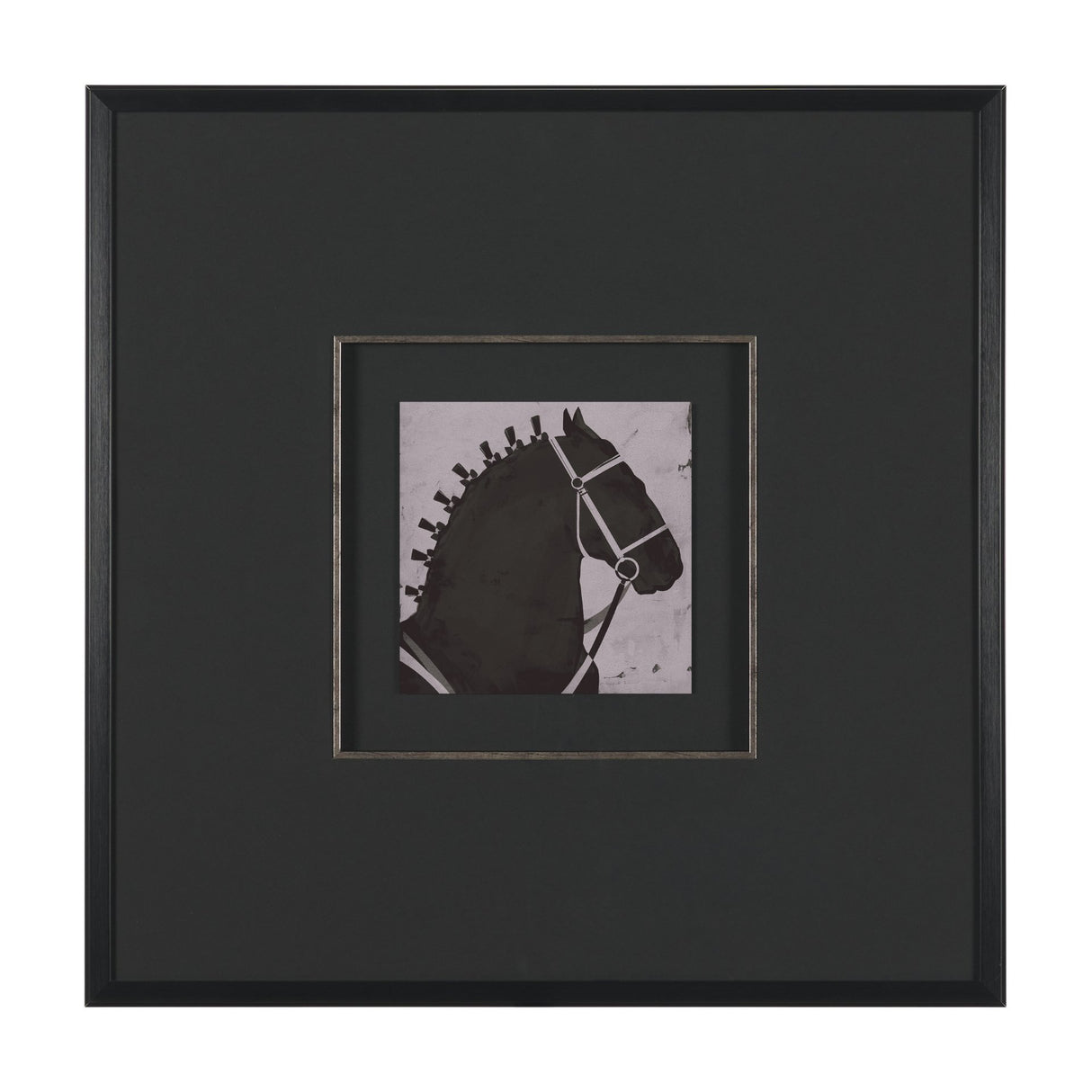 Steed 2 by Mercana Studio Hand-Embellished Framed Artwork Matted under Glass from Mercana - Luna Furniture