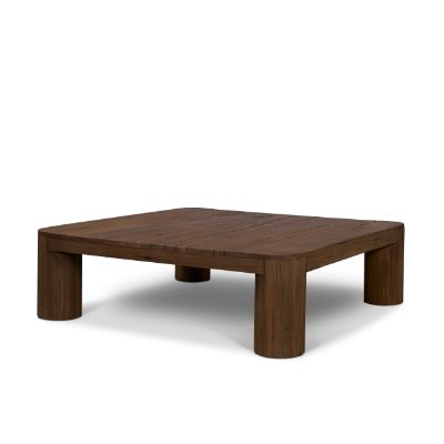 Hewitt Square Smooth Reclaimed Wood Coffee Table from Mercana - Luna Furniture