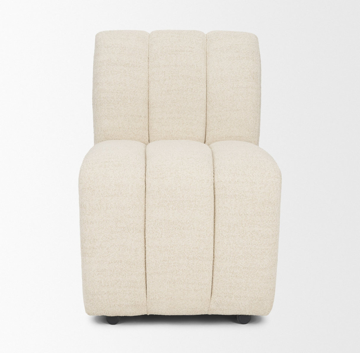 Wilkins Beige Performance Fabric Upholstered Dining Chair from Mercana - Luna Furniture