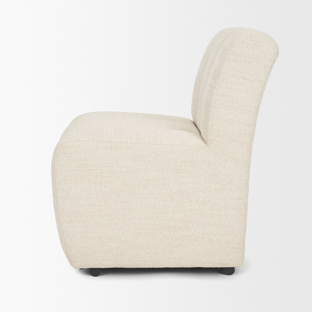 Wilkins Beige Performance Fabric Upholstered Dining Chair from Mercana - Luna Furniture