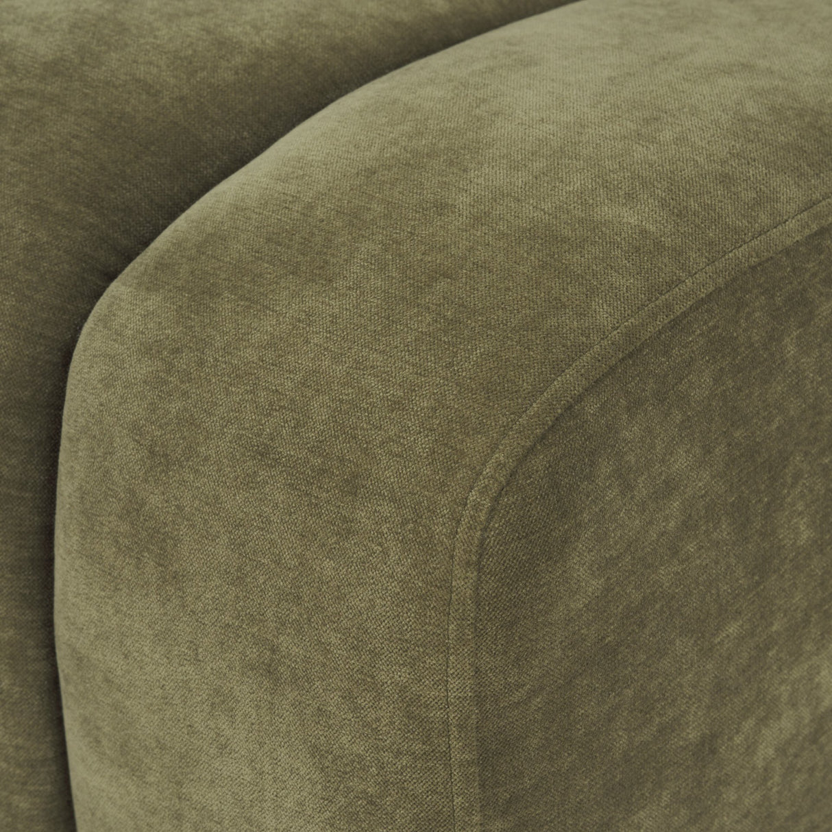 Wilkins Moss Olive Fabric Upholstered Dining Chair from Mercana - Luna Furniture