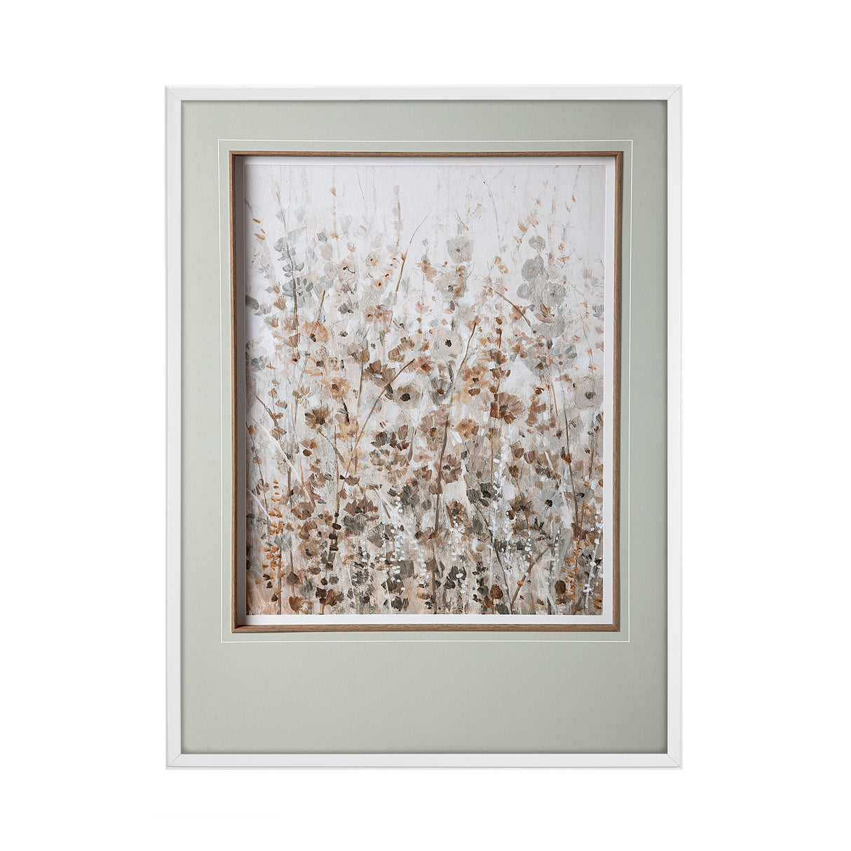 Early Fall Flowers I by Tim OToole a Hand Embellished Textured Framed Art Print Matted under Glass from Mercana - Luna Furniture