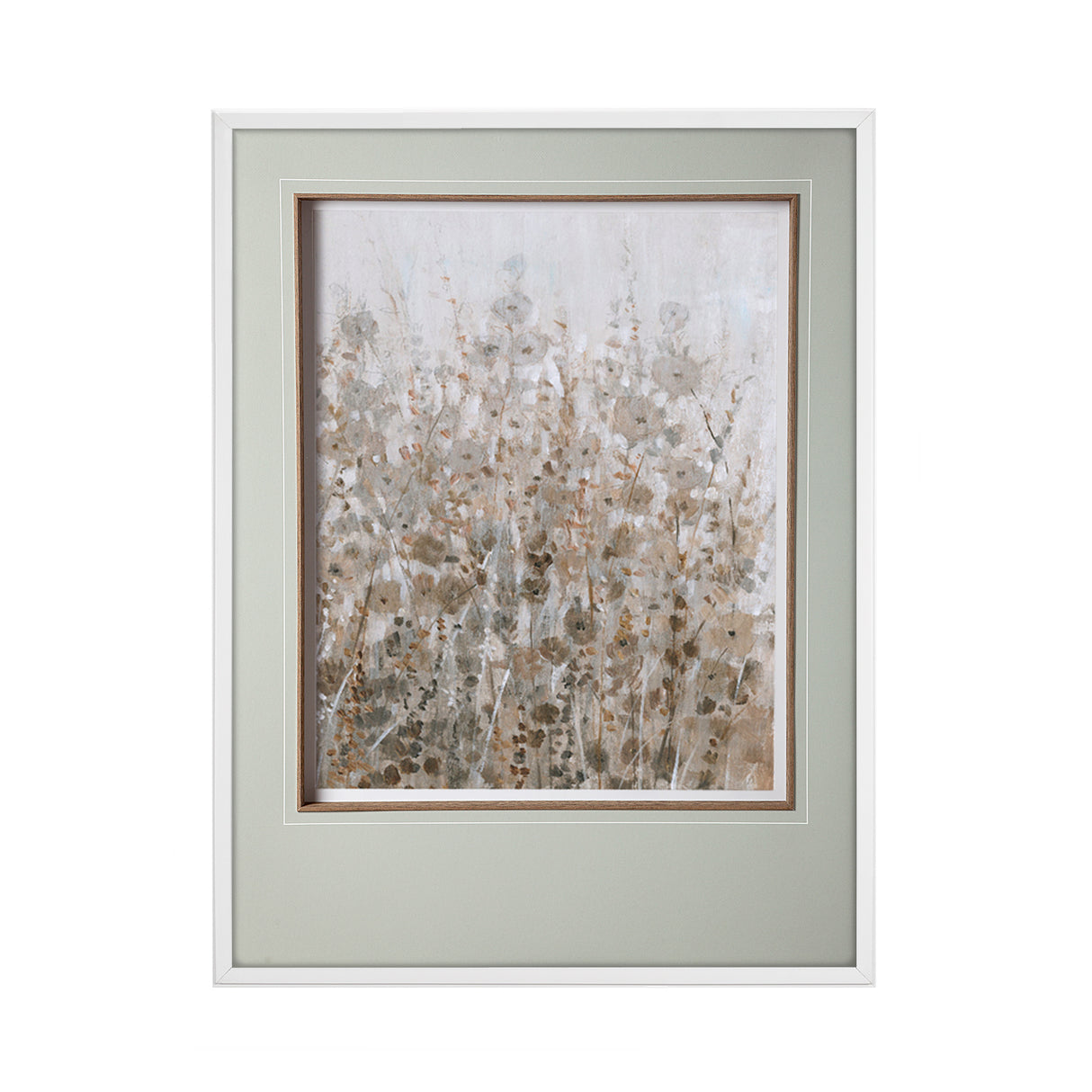 Early Fall Flowers II by Tim OToole a Hand Embellished Textured Framed Art Print Matted under Glass from Mercana - Luna Furniture