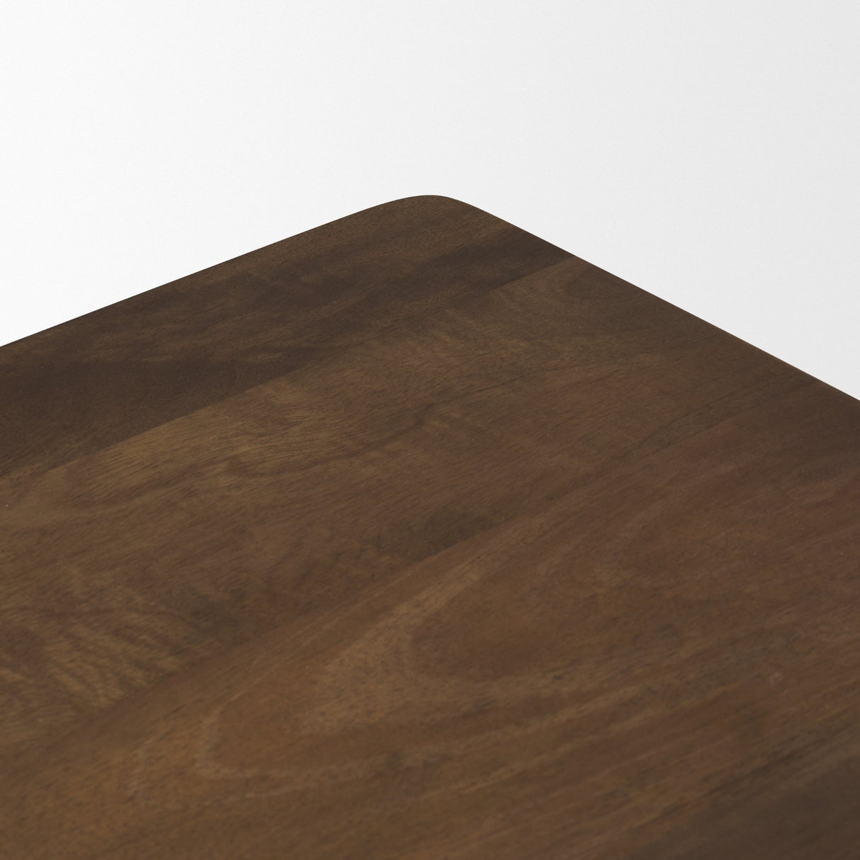 Trellyn Dark Brown Wood w/ Carved Woven Base Square Accent Table from Mercana - Luna Furniture
