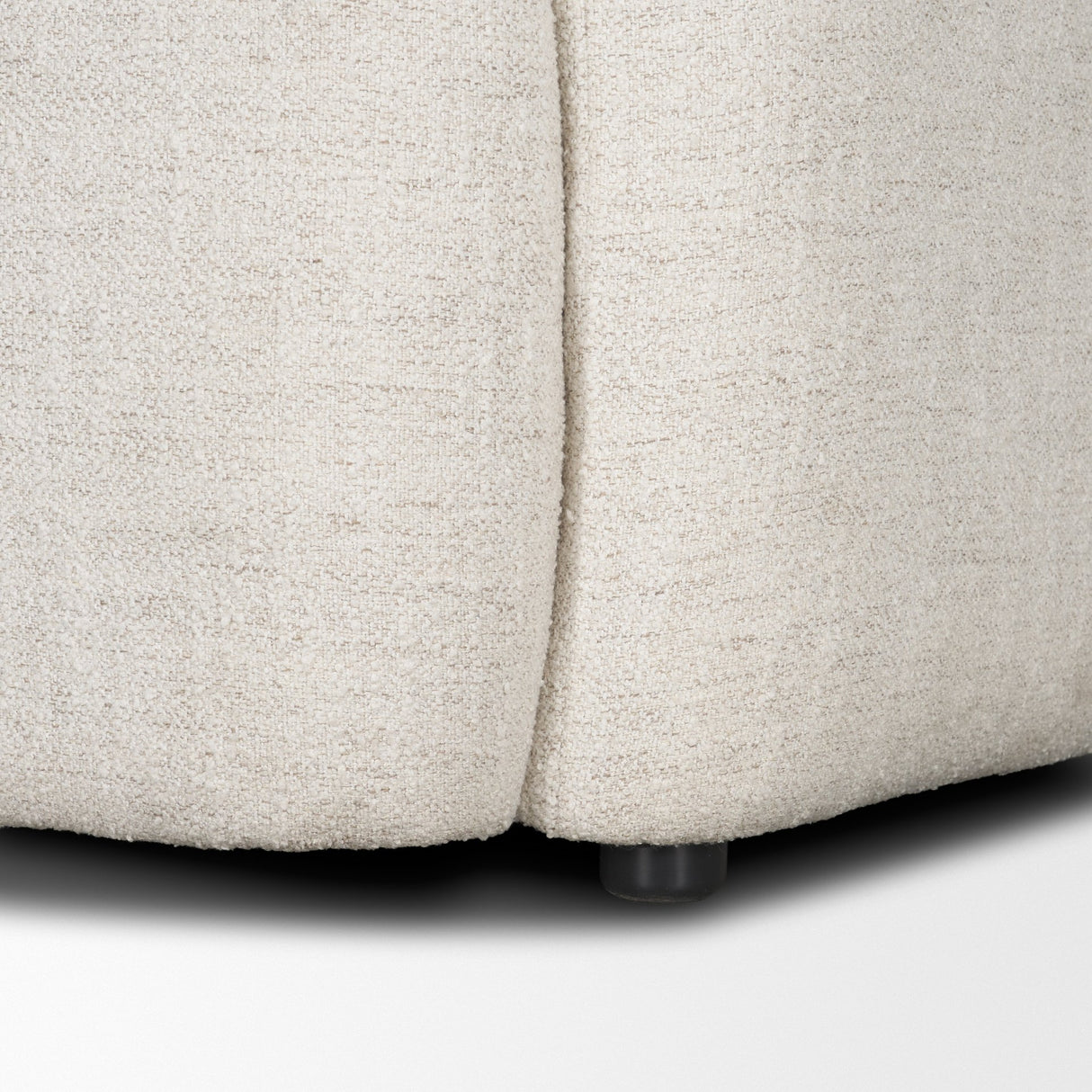 Saga Cream Fabric Upholstered Chair from Mercana - Luna Furniture