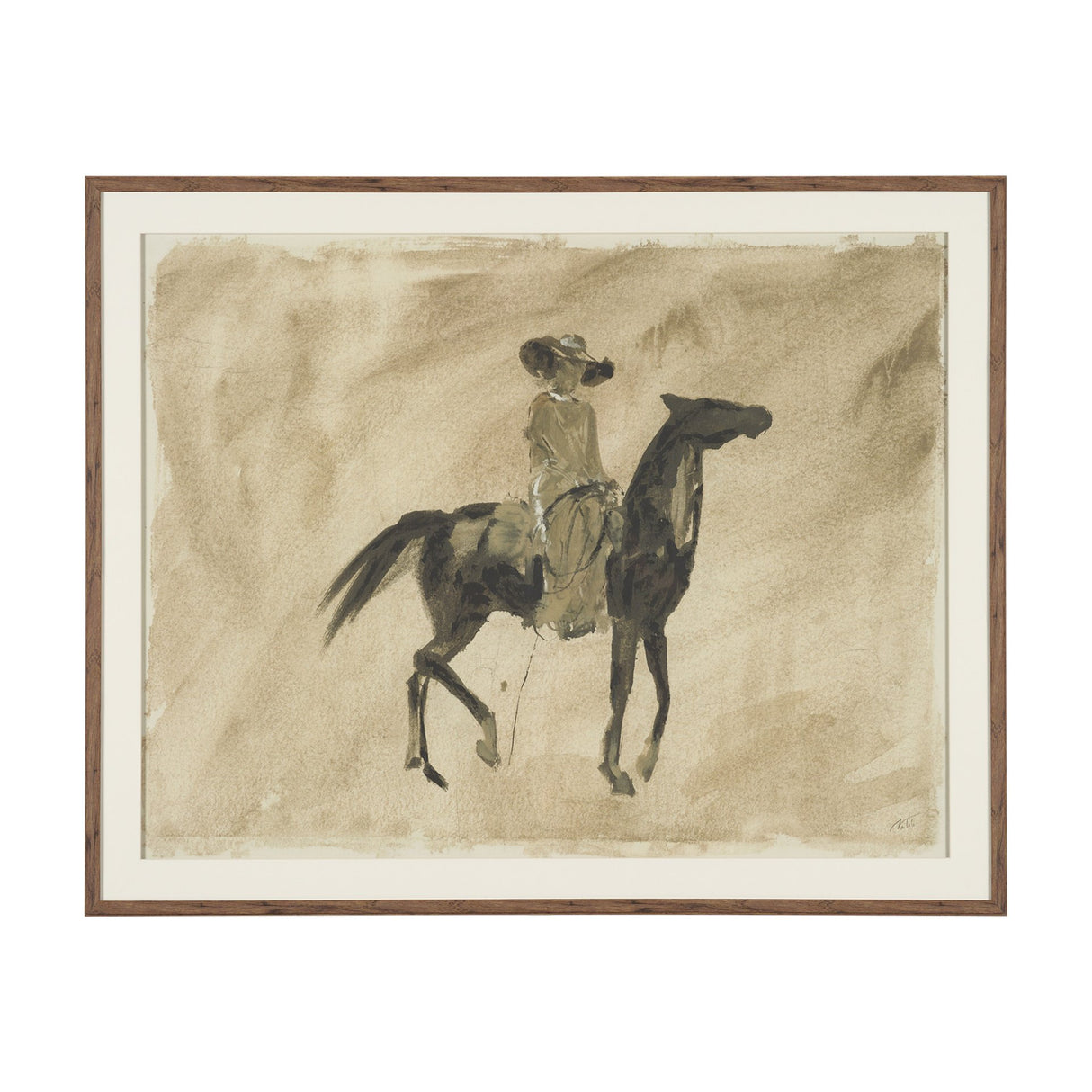 Sablette by Mercana Studio Textured Framed Artwork Matted under Glass from Mercana - Luna Furniture
