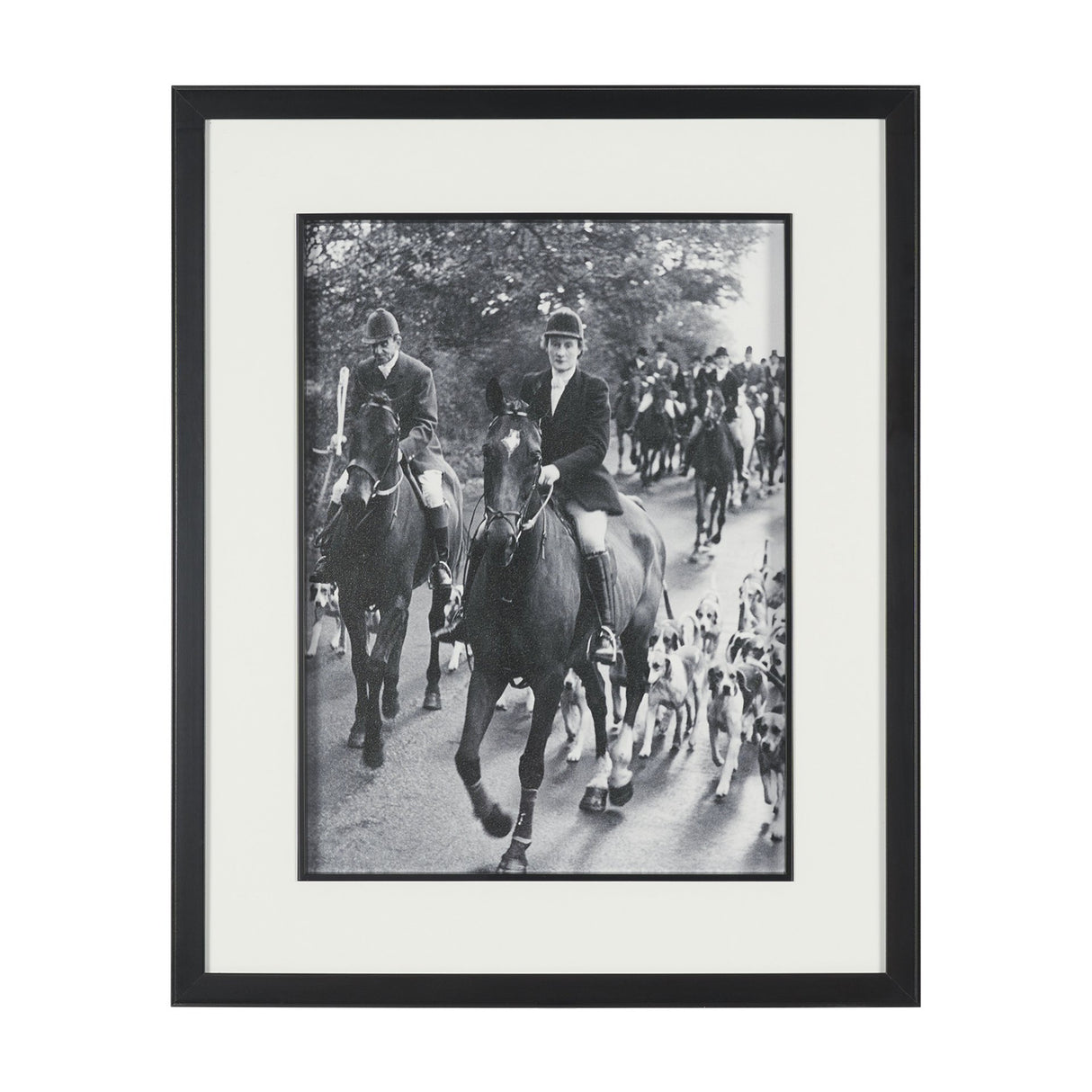 Gathering Pace by The Chelsea Collection Textured FramedPhoto Print Matted under Glass from Mercana - Luna Furniture