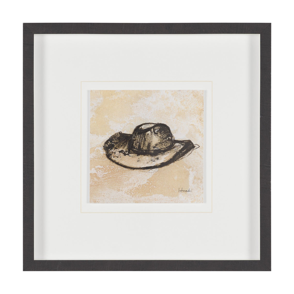 Cowboy by Mercana Studio Hand-Embellished Textured Framed Artwork Matted Under Glass from Mercana - Luna Furniture