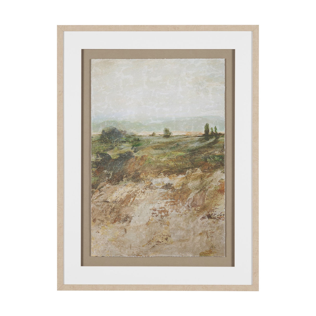 Amber Horizon III by Mercana Studio Textured Framed Artwork Matted Under Glass from Mercana - Luna Furniture