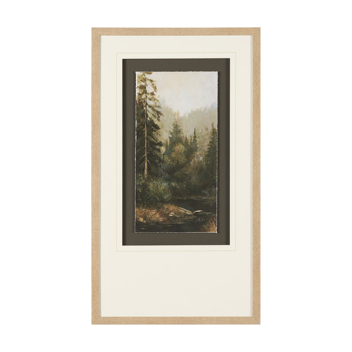 Heart of the Forest II by Mercana Studio Textured Framed Artwork Matted under Glass from Mercana - Luna Furniture