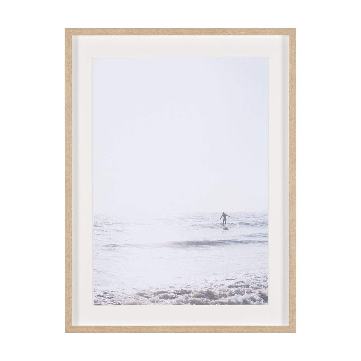 Surfing the Horizon by Shot By Clint Framed Photo Print Matted under Glass from Mercana - Luna Furniture
