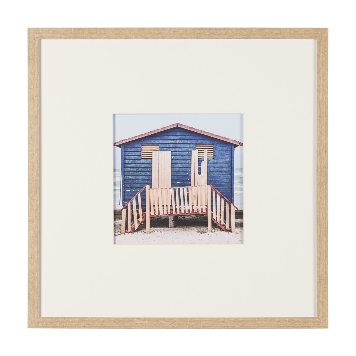 Beachside Retreat by Shot By Clint Framed Photo Print Matted Under Glass from Mercana - Luna Furniture