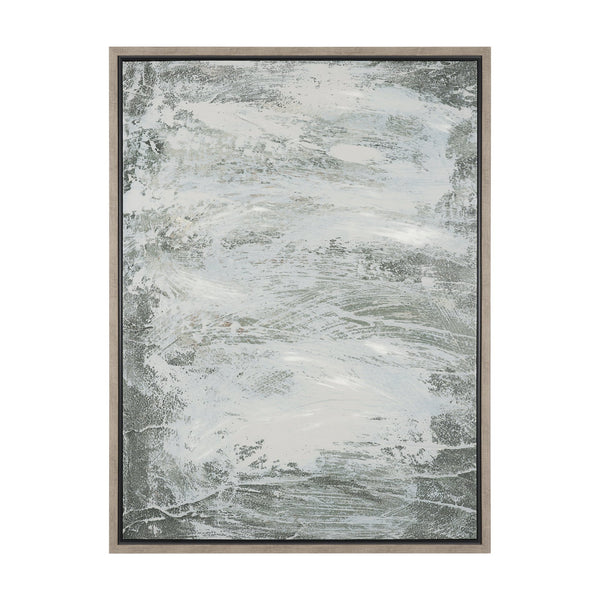 Verdant II by Mercana Studio Hand-Embellished Textured Framed Canvas Artwork